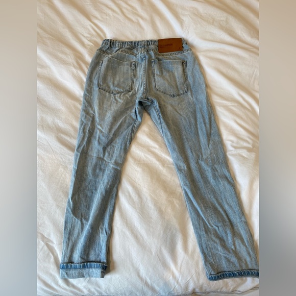 One Teaspoon Shabbies Drawstring Boyfriend Jeans - Picture 8 of 10